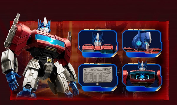 nShop bán mô hình Transformers ONE Action Edition 04 Optimus Prime Orion Pax có đèn LED phát sáng nút nam châm