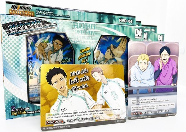 nShop bán HVD-04 Bài Bóng Chuyền Haikyu!! Bộ Tiến Đến Vòng Toàn Quốc xuất được hóa đơn đỏ VAT giá tốt