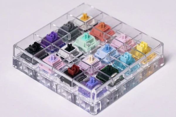 Khay trưng bày Keycap AKKO x MonsGeek Switch Tester - 16 Switch nShop là quà tặng thú vị giá rẻ cho fan phím cơ