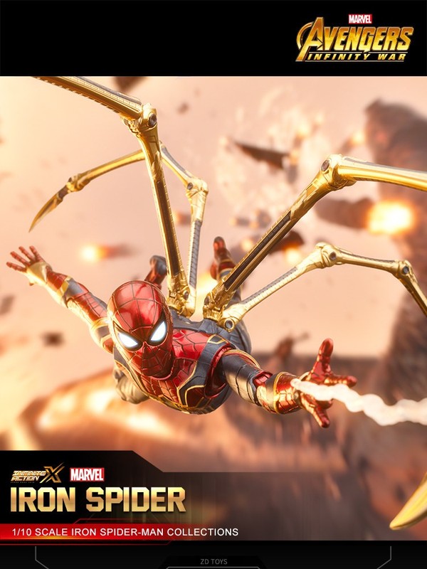 nShop bán Mô hình Marvel - Iron Spiderman 2.0 Version - ZD Toys - ZM17 giao nhanh trong ngày giá tốt
