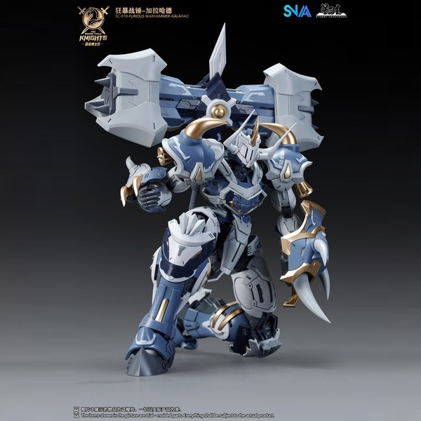 Model Kit Mecha SNAA SC-010 Furious Warhammer Galahad thích hợp làm quà tặng fan gunpla