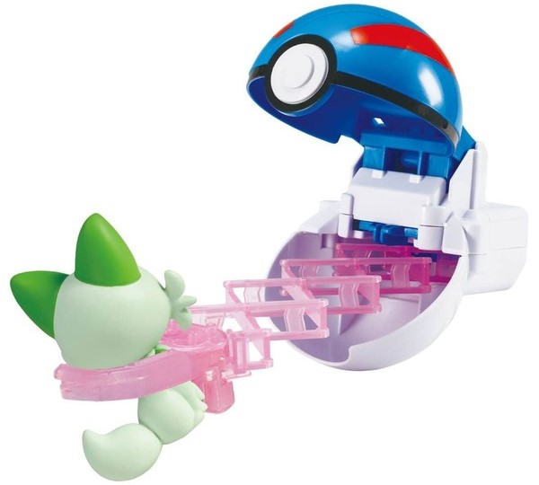 nShop bán Pokemon Moncolle Poketoruze & Poke Del-Z Set of 3 Partners Master Ball - Super Ball bắt Pokemon