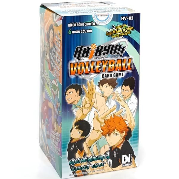 HV-03 Bài Bóng Chuyền Haikyu!! Bộ Cờ Mở Rộng Đợt 3 Đụng Độ Đại Đế đảm bảo chất lượng