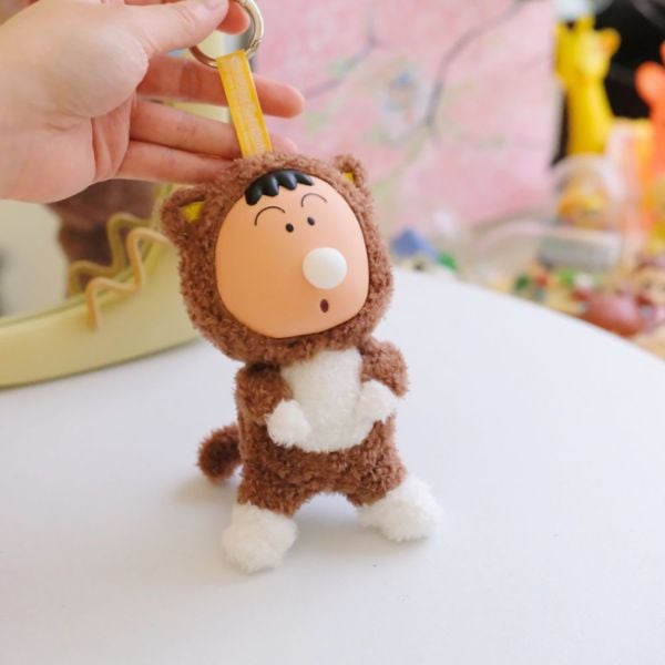 Hộp mù móc khóa nhồi bông Crayon Shinchan COS Blind Box nShop bán thích hợp làm quà tặng bất ngờ đáng yêu cho bạn gái