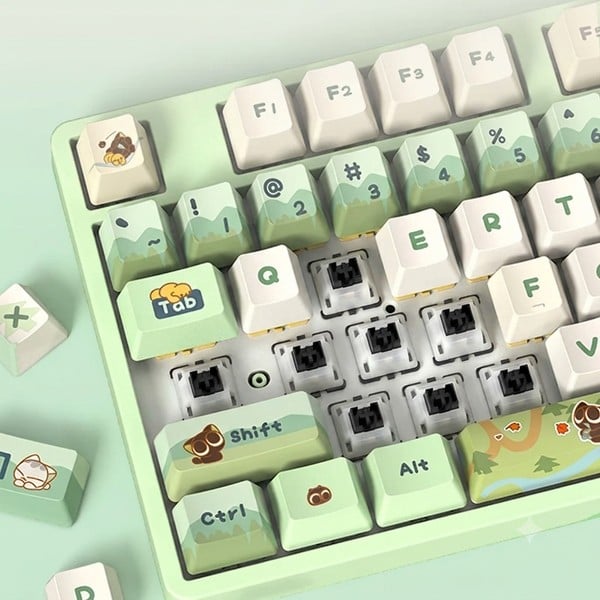 Bàn phím cơ không dây AKKO The Legend of Hei 5108 V5 sử dụng Switch Akko V3 Piano Pro