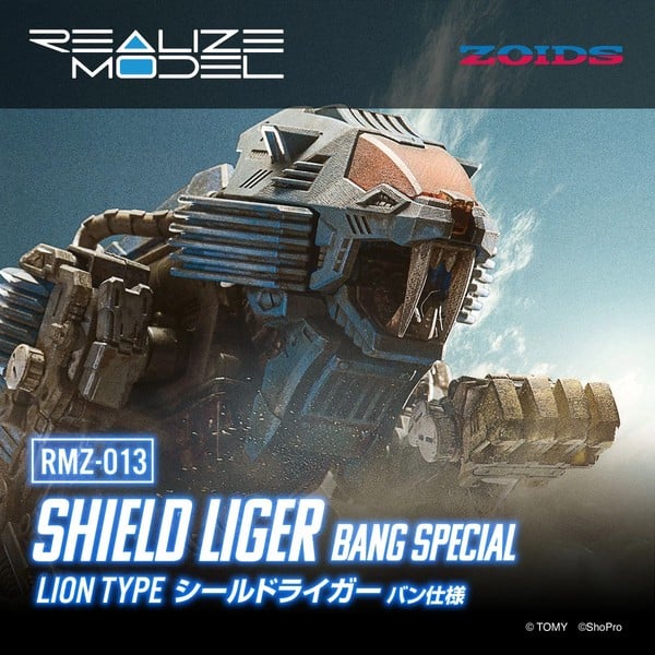 nShop bán RMZ-013 Shield Liger Bang Special - Realize Zoids T-SPARK mô hình thú vương đại chiến giá tốt nhất VN