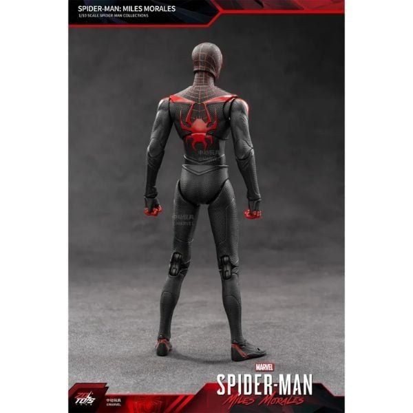 Mô hình trang trí - Marvel - Spider Man - MILES MORALES - ZD Toys - ZC53 mang kích thước vừa tay, dễ cầm nắm