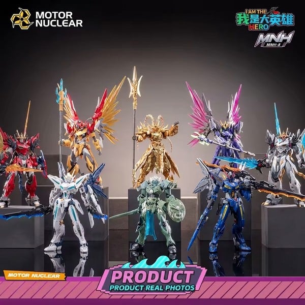 Các nhân vật trong series Hộp mù Motor Nuclear MNH-BA I am Great Hero 2