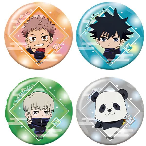 Túi Mù Huy Hiệu Jujutsu Kaisen Chibi NJ06 - màu sắc chi tiết