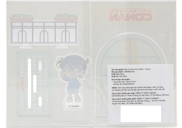 nShop bán Mô Hình Standee Acrylic Conan trang trí bàn học tủ sách góc làm việc