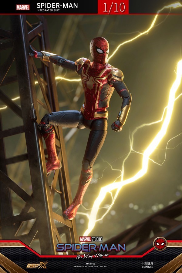 nShop bán Marvel Spiderman Integrated Suit No Way Home - ZD Toys ZM15 khớp tốt biên độ cử động cao