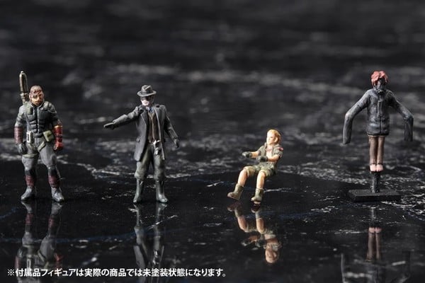 nShop bán Metal Gear Sahelanthropus Black Metal Gear Solid Kotobukiya tặng kèm mini figure để sơn