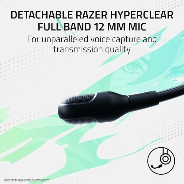 Micro HyperClear Full Band 12mm tháo rời của Razer BlackShark V3 Pro nShop