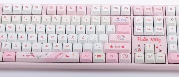 Bàn phím cơ không dây AKKO Hello Kitty 5108 V5 Piano Pro có lớp gasket siêu mỏng