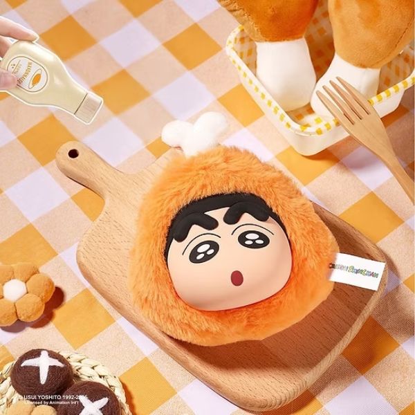 Hộp Mù Ví Nhồi Bông Crayon Shinchan Kanto Oden Blind Box bán ở nShop thích hợp làm quà tặng fan cậu bé bút chì