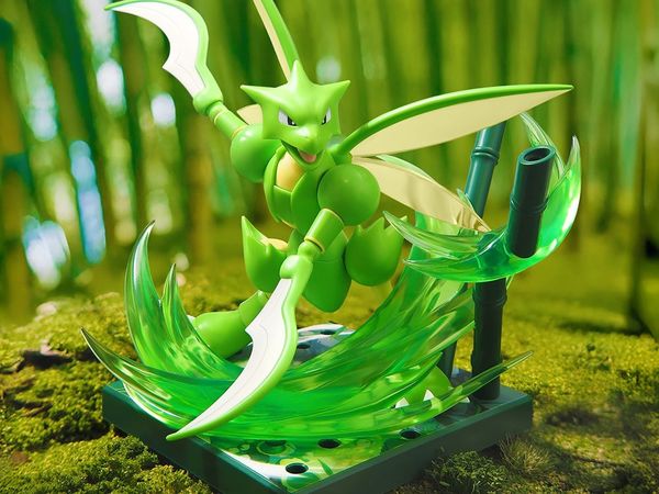 nShop bán mô hình lắp ráp Mô Hình Blokees Pokemon Classic Ver L Scyther 74105 khớp tốt biên độ cử động cao
