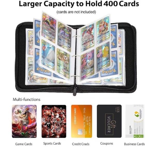 Album Binder đựng bài Pokemon TCG 4 ngăn Pokemon Ẩn Hiện nShop ship hỏa tốc 1 tiếng giao nhanh trong ngày giá rẻ