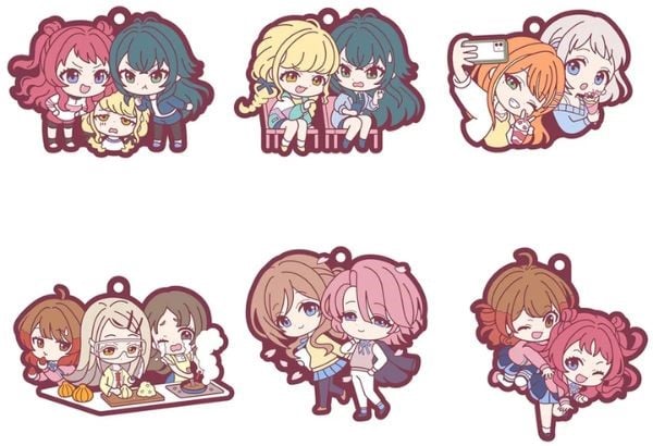 nShop bán móc khóa MegaHouse Rubber Mascots Buddy-Colle: Gakuen Idolmaster thích hợp làm quà tặng thú vị bất ngờ