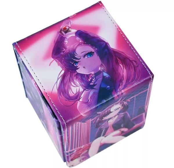 Hộp Đựng Bài Pokemon TCG Da PU Cao Cấp Marnie ở nShop có in hình waifu và pet Morpeko giá tốt đẹp mắt