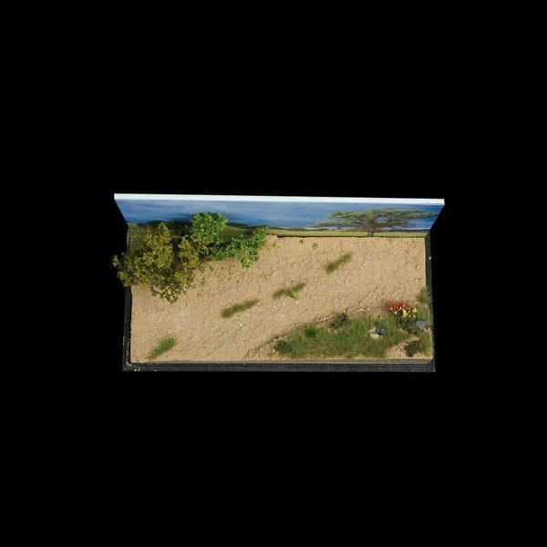 nShop bán Mô hình tiểu cảnh More Art Diorama 1:64 - Đường Mòn Đồng Cỏ độ chi tiết cao màu đẹp sắc nét