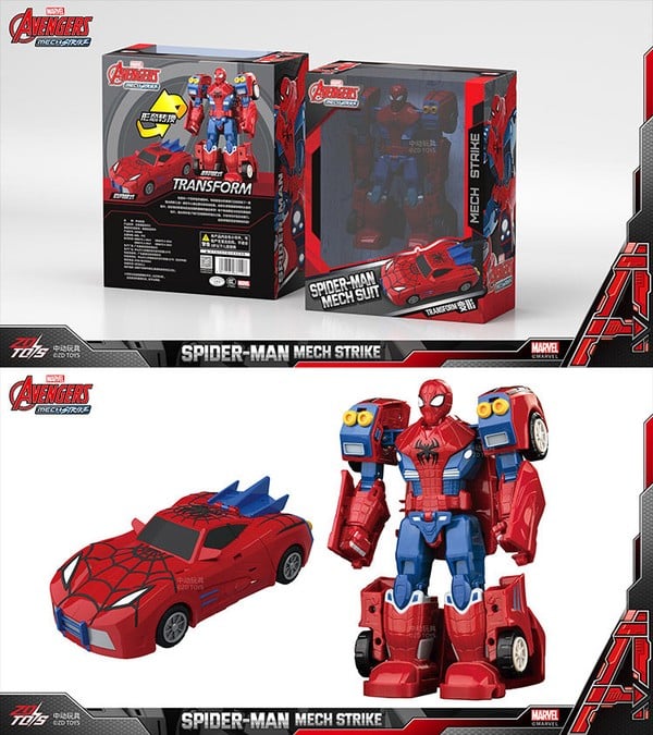 nShop bán Mô hình Marvel - Transform Car - Spider man - ZD Toys - ZC21 xuất được hóa đơn đỏ VAT giá tốt