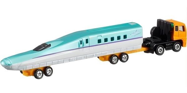 Tomica Long No. 122 Mitsubishi Fuso Super Great Shinkansen Series H5 Hayabusa Transporter Có Thiết Kế Độc Lạ
