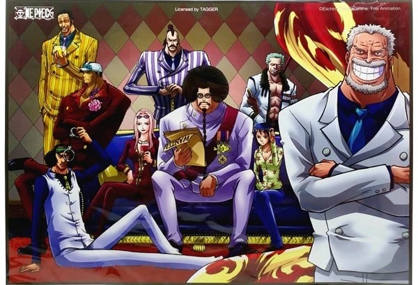 nShop bán Poster One Piece đặc biệt - Nhân vật Hải Quân cấp cao của chính phủ thế giới xuất được hóa đơn đỏ VAT