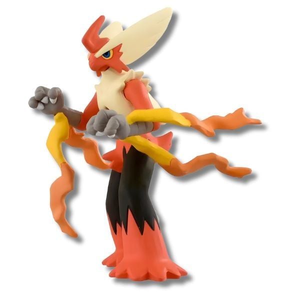 Figure Pokémon Mega Blaziken kích thước nhỏ gọn.