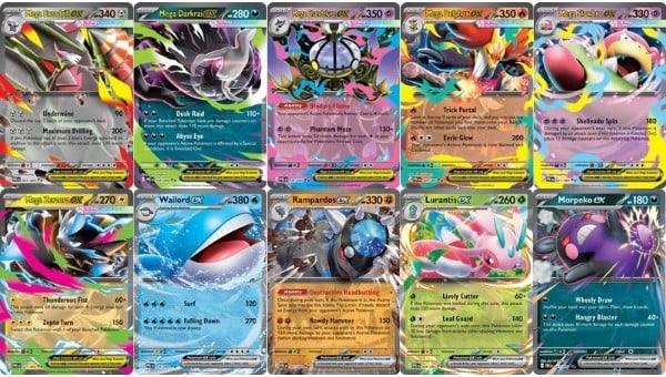 Pokemon TCG ME05 Mega Evolution Pitch Black Booster Pack ENG Mega ex