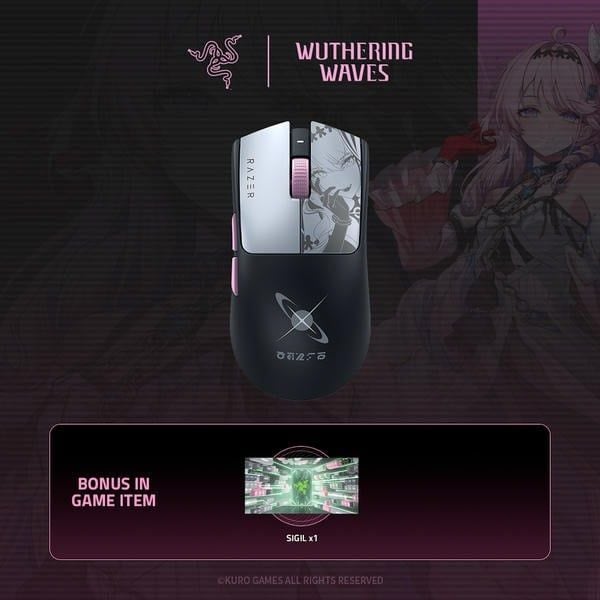 Quà tặng in game độc quyền của chuột WuWa Wuthering Waves nShop