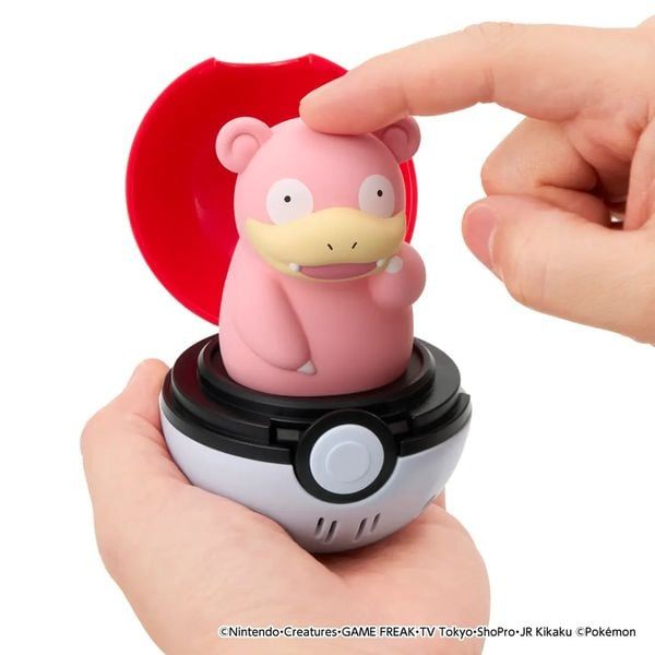 quà tặng Pokemon Pyokopunyu Slowpoke Bóng Bật Pokemon nhật bản
