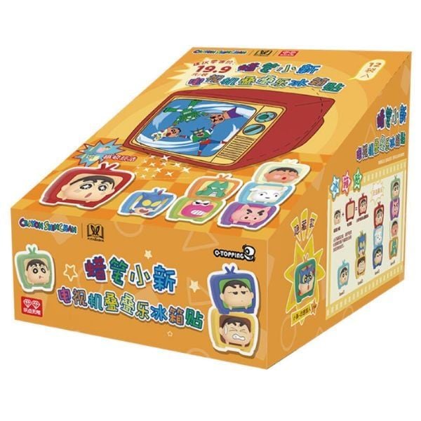 Túi Mù Mô Hình Crayon Shin Chan Refrigerator Magnet - RB06 - nhân vật dễ thương