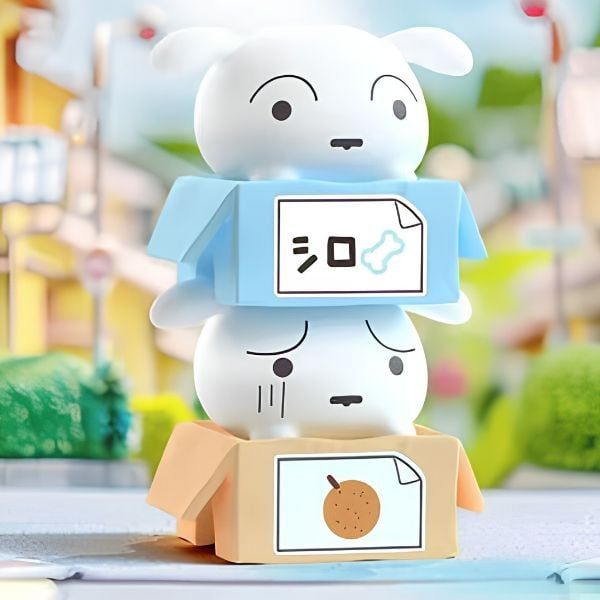 Túi Mù Mô Hình Crayon Shin-chan Fun Cardboard RB08 - màu sắc chi tiết