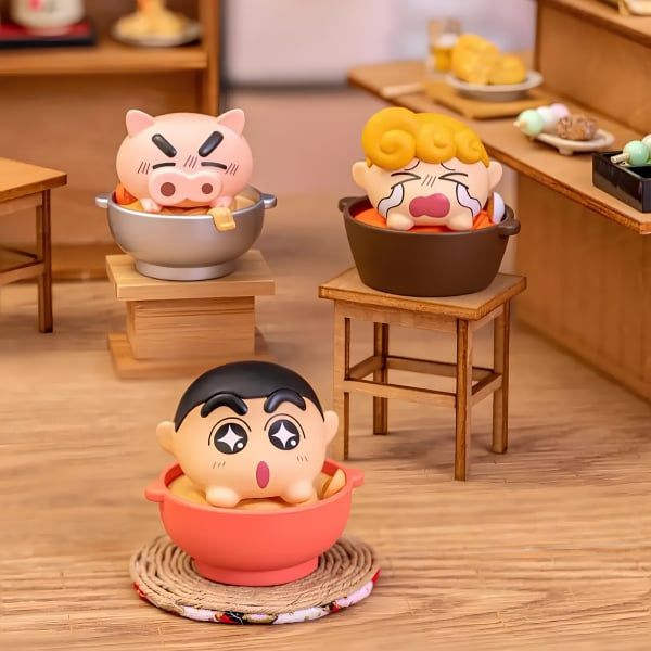 Hộp Mù Mô Hình Crayon Shin-chan Ramen RB10 - nhân vật dễ thương