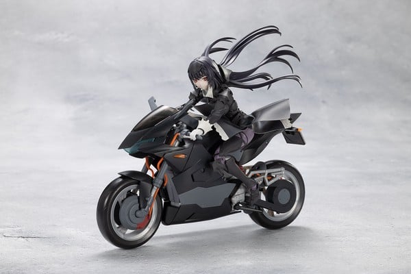 Megalomaria Maria Kagaribi Dress Code - Kotobukiya CX017 ngồi trên motor extreme sports bike MV022