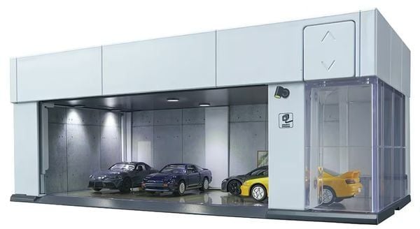 review Diorama Tomica GARAGE SILVER WHITE Standard Edition đẹp nhất