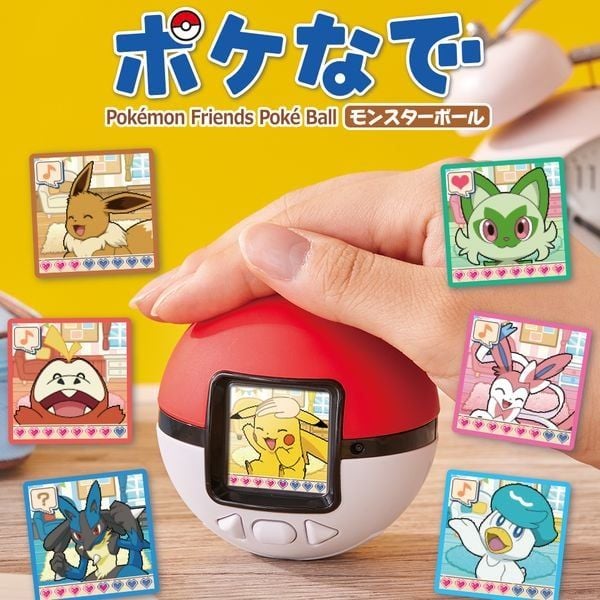 unbox review Máy nuôi Pokemon Friends Poke Ball Poke Nade Tamagotchi Pokemon
