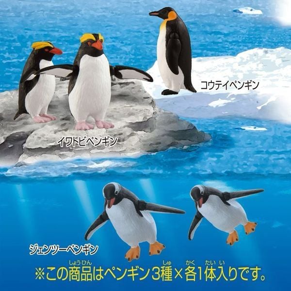 review mô hình ANIA AL-36 Penguin Chim Cánh Cụt đẹp nhất