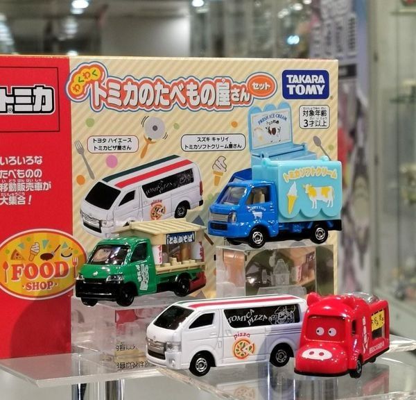 review xe Tomica Food Truck Gift Set