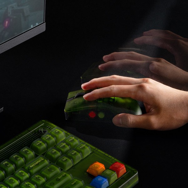 nShop bán Chuột Không Dây 8BitDo Retro R8 Mouse Xbox Edition cảm biến tối ưu cho gaming