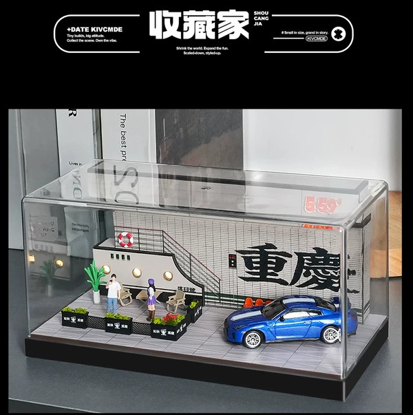 nShop bán Diorama 1:64 Nhà hàng Trùng Khánh SCJ82022-A Shou Cang Jia trang trí nhà, cửa hàng, quán cà phê độc lạ