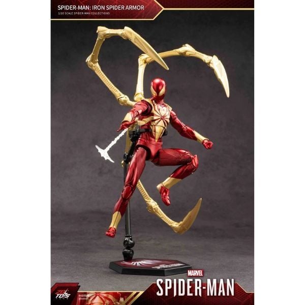 Mô hình trang trí - Marvel - Spider Man - Iron Spiderman Armor - ZD Toys - ZC50 là món quà phù hợp dành cho fan Marvel