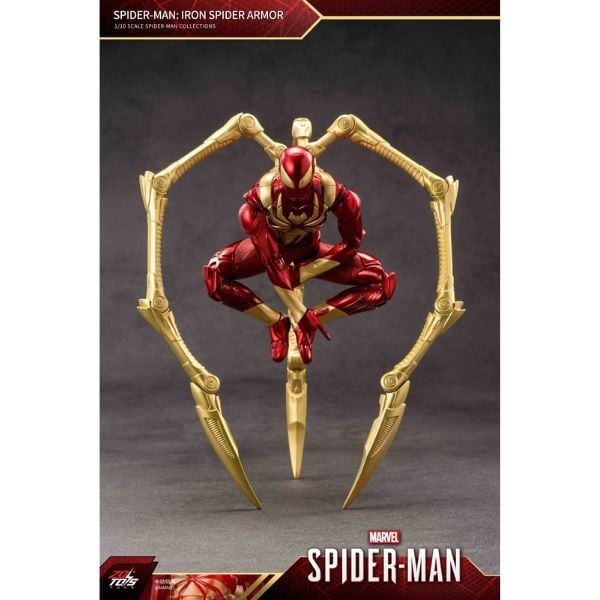 Mô hình trang trí - Marvel - Spider Man - Iron Spiderman Armor - ZD Toys - ZC50 mang thiết kế bắt mắt, hoành tráng