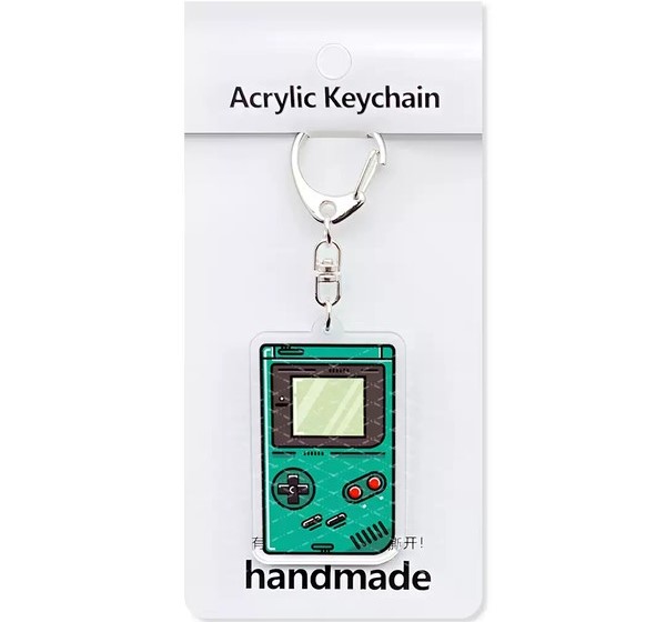 nShop bán Móc khóa acrylic Game Boy Color làm quà tặng lưu niệm sinh nhật gamer game thủ 8x 9x đời đầu