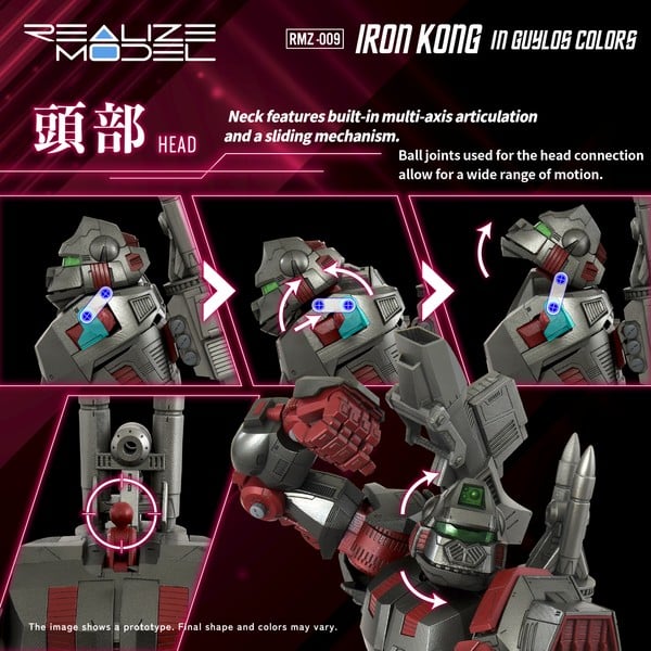 nShop bán RMZ-009 Iron Kong in Guylos Colors - 1/100 Realize Model Zoids T-SPARK mô hình thú vương đại chiến