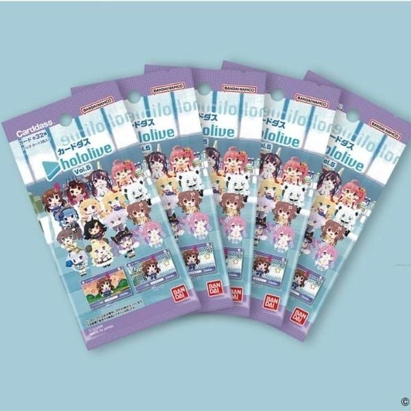 Carddass Hololive Vol.5 - Bộ thẻ sưu tập nhân vật HL-MC05 - sản phẩm chính hãng