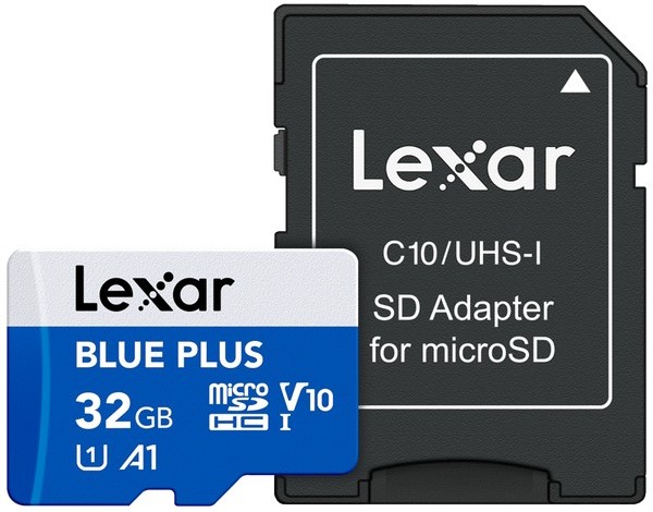nShop bán Lexar BLUE PLUS microSDXC UHS-I Card, C10, U1, V10, A1, 32GB giao nhanh tận nhà toàn quốc giá tốt