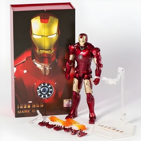 Mô hình nhân vật Marvel Iron Man MK3 ZD Toys ZM01 chất lượng cao, chi tiết sắc nét, chính hãng, bán tại nShop uy tín