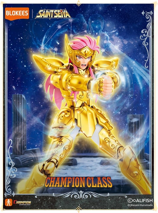 nShop bán Blokees Saint Seiya Champion Class CC08 Aquarius Camus 75009 làm quà tặng fan series Áo Giáp Vàng