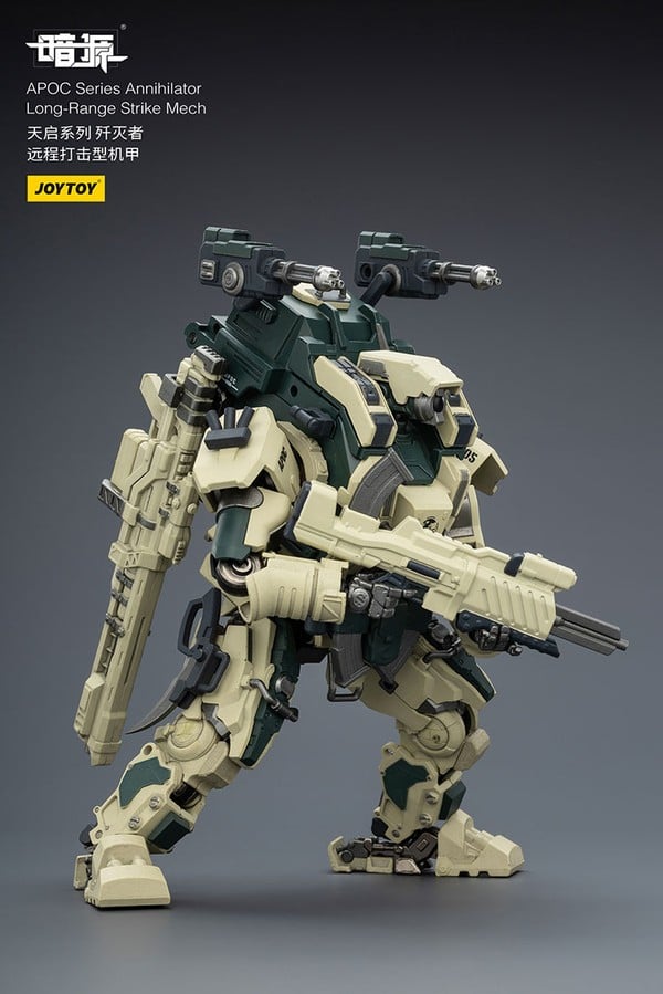 mô hình JOY TOY APOC Series Annihilator Long-Range Strike Mech khớp tốt biên độ cử động cao